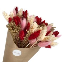 Brindici Bouquet Côte D'amour Rose D20xh50cm