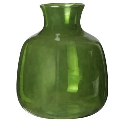 Deco Distrib Vase Vert Olive D24xh29cm - Litka