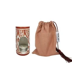 Chabi Chic Bruleur De Parfum Marsala Et Or - Zwak