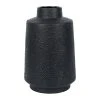 SEMA DESIGN Vase Solor Noir D18Xh28 Gres
