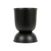 SEMA DESIGN Cache Pot Visag-arty Noir D20cm