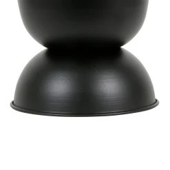 SEMA DESIGN Cache Pot Visag-arty Noir D20cm -SEMA DESIGN Boutique 75473 DET02 WEB