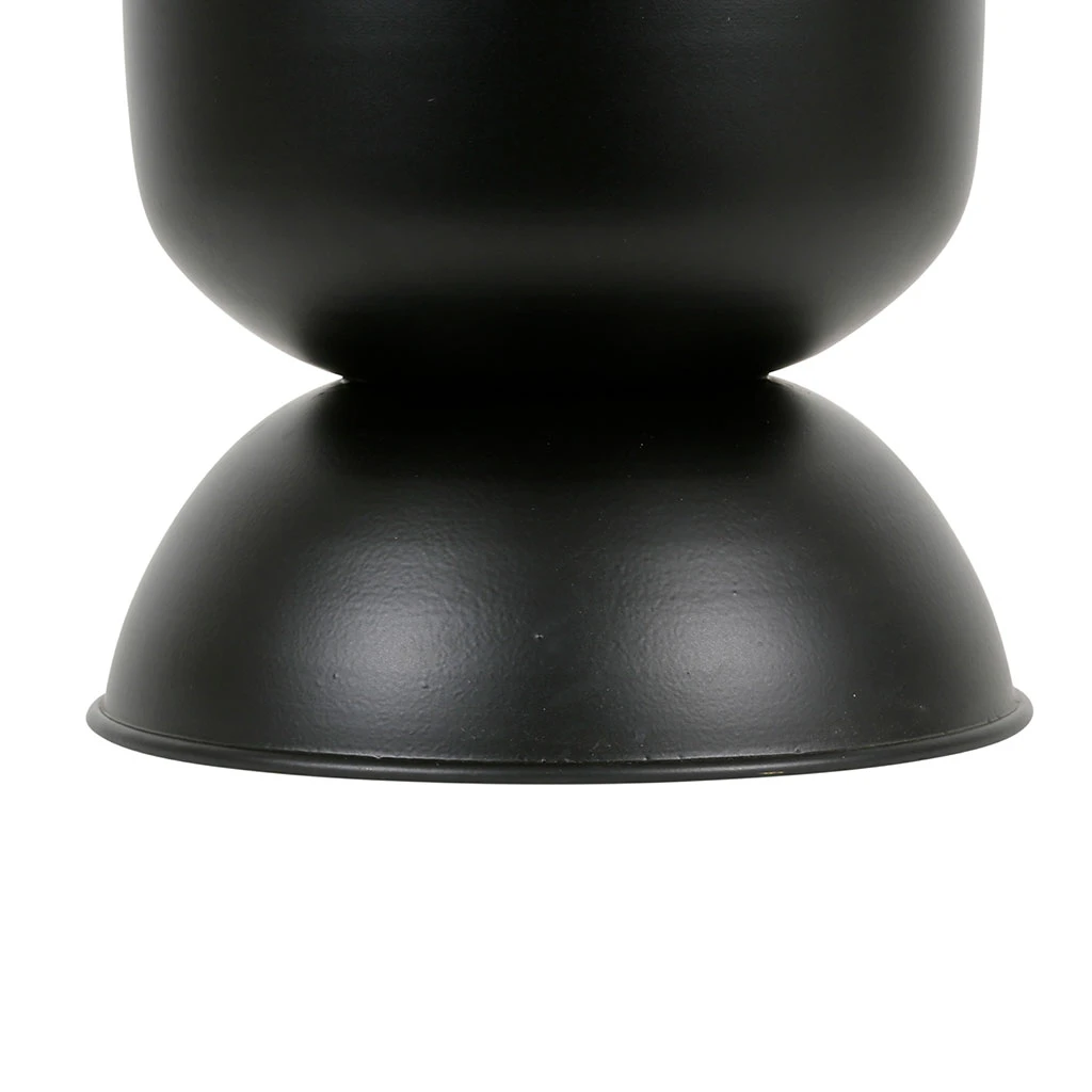 SEMA DESIGN Cache Pot Visag-Arty Noir D25cm 3 SEMA DESIGN Cache Pot Visag-Arty Noir D25cm – Image 3