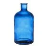 SEMA DESIGN Vase Bouteille Comete Indigo D11.5xh23cm Verre Recyclé
