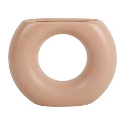 SEMA DESIGN Vase Eterra Nude 17.5x5xh13.5cm Porcelaine