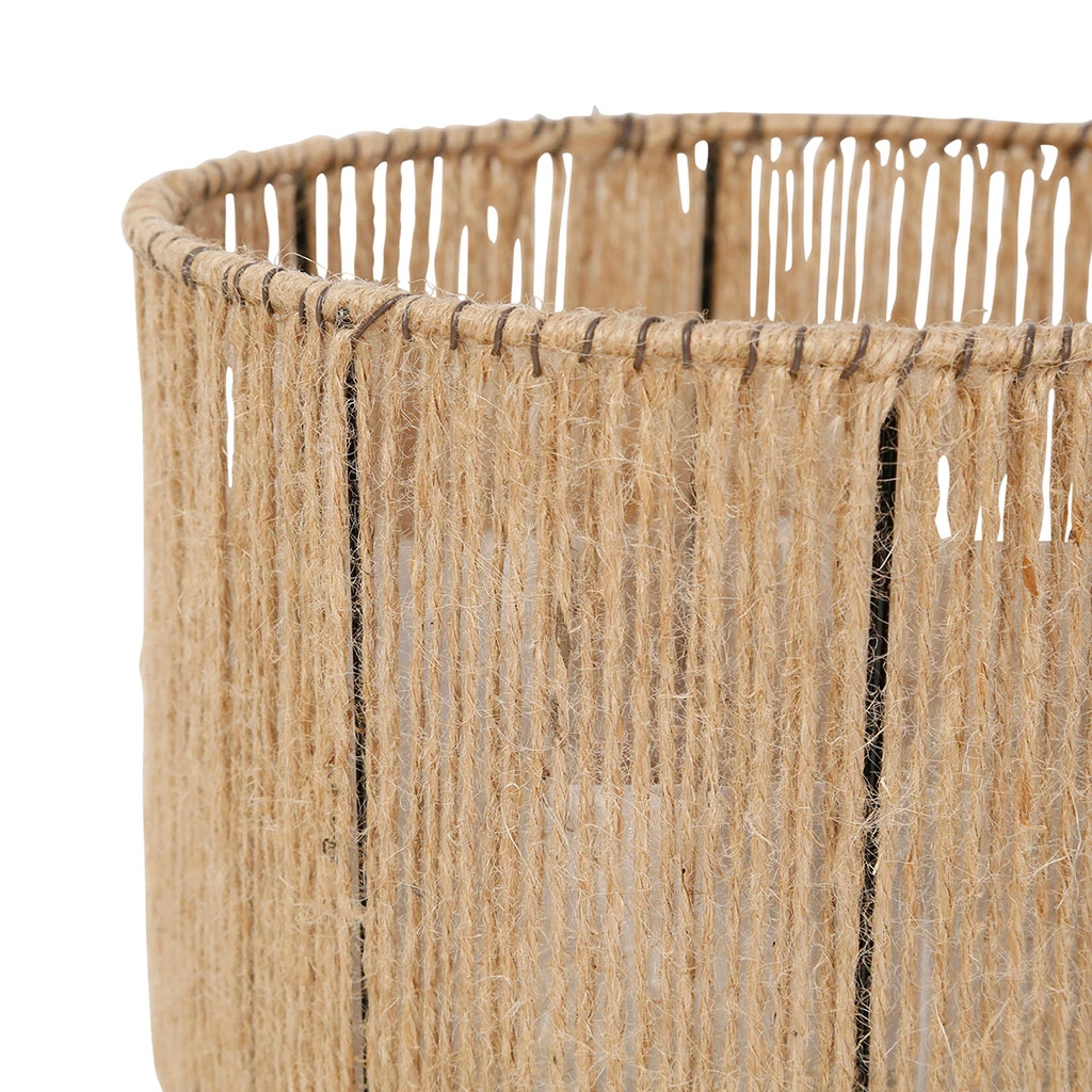 SEMA DESIGN Cache Pot (lot De 2) Corde Naturel En Jute 2 SEMA DESIGN Cache Pot (lot De 2) Corde Naturel En Jute – Image 2