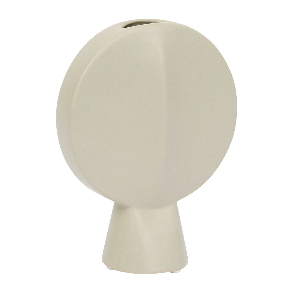 SEMA DESIGN Vase Face Grege 14x6xh18cm Gres 1 SEMA DESIGN Vase Face Grege 14x6xh18cm Gres