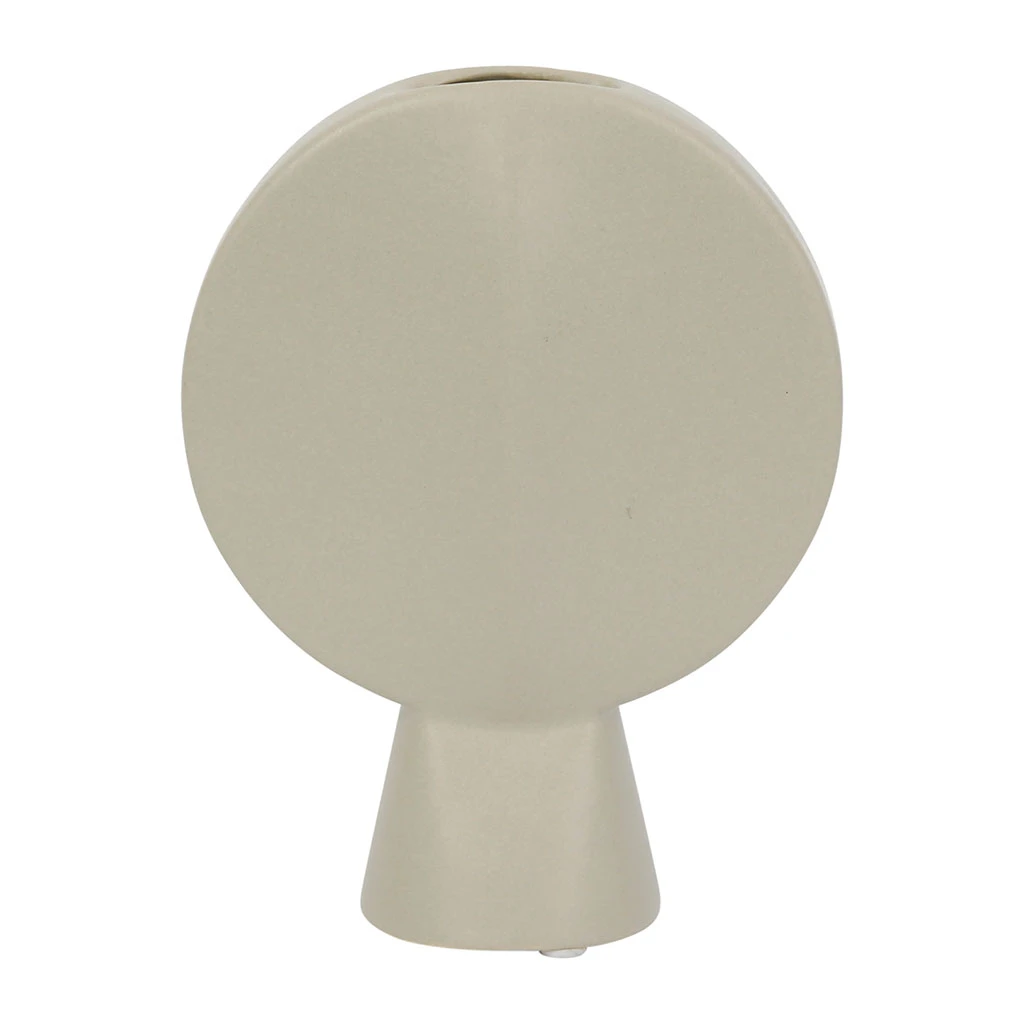 SEMA DESIGN Vase Face Grege 14x6xh18cm Gres 3 SEMA DESIGN Vase Face Grege 14x6xh18cm Gres – Image 3