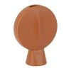 SEMA DESIGN Vase Face Terracotta 14x6xh18cm Gres
