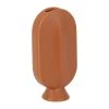 SEMA DESIGN Vase Face Terracotta 9x5.5xh17.5cm Gres