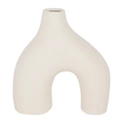 SEMA DESIGN Vase En Dolomite Blanc H24.5cm -arty Folk