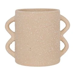 SEMA DESIGN Pot En Gres Nude H8.5cm - Terre Boheme