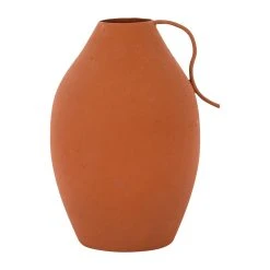 SEMA DESIGN Vase Pour Fleur Séchée En Fer Terracotta - Madeira