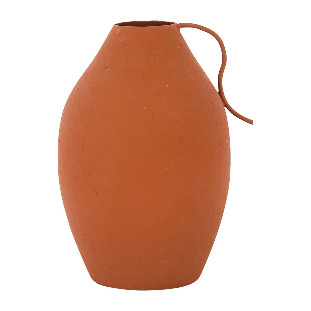 SEMA DESIGN Vase Pour Fleur Séchée En Fer Terracotta - Madeira 1 SEMA DESIGN Vase Pour Fleur Séchée En Fer Terracotta - Madeira