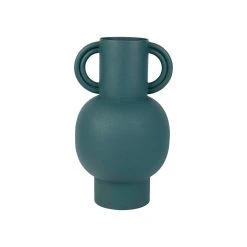 SEMA DESIGN Vase Pour Fleur Séchée En Fer Emeraude - Sweet Leaves