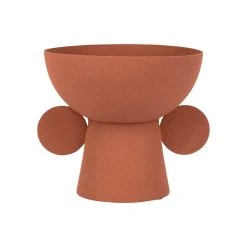 SEMA DESIGN Vase Pour Fleur Séchée En Fer Terracotta - Terre Brulée