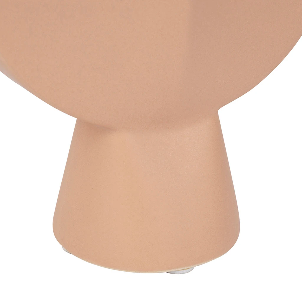 SEMA DESIGN Vase Rond Face Peche En Grès 4 SEMA DESIGN Vase Rond Face Peche En Grès – Image 4
