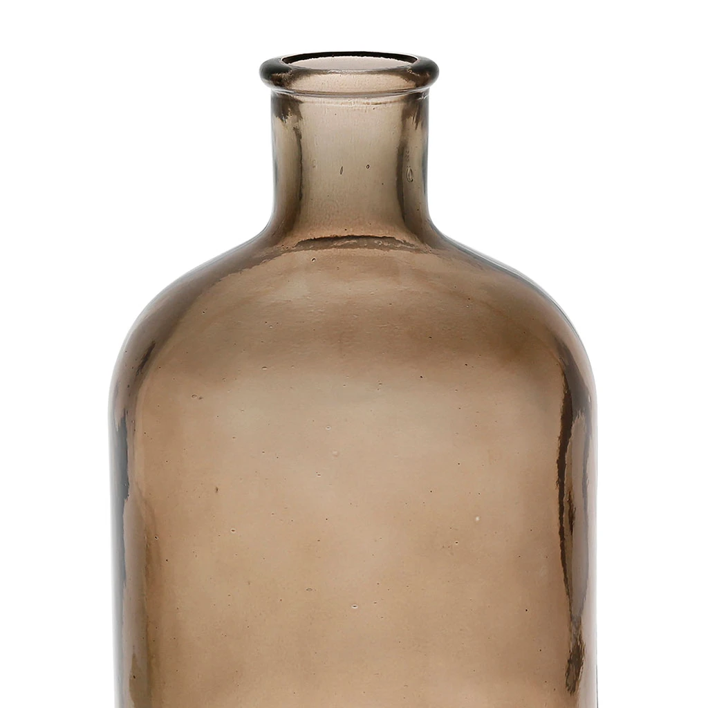 SEMA DESIGN Vase Bouteille Brun En Verre Recyclé - Comete 3 SEMA DESIGN Vase Bouteille Brun En Verre Recyclé - Comete – Image 3