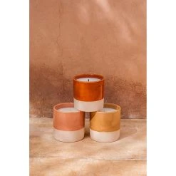 Chabi Chic Bougie Parfumee Senteur Giguier Aubergine - Oumnes