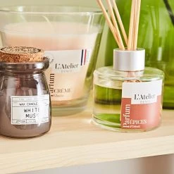 Atelier Denis Bougie Senteur Crème Glacée En Verre - Ivoire Moyen Modèle 370g 9 Atelier Denis Bougie Senteur Crème Glacée En Verre - Ivoire Moyen Modèle 370g -SEMA DESIGN Boutique c79be amb hd fds cat23 5844