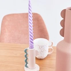 Paddywax Boite De 2 Bougies Torsadées Violettes H25.4cm -SEMA DESIGN Boutique e9076 amb hd fds cat23 30a1831